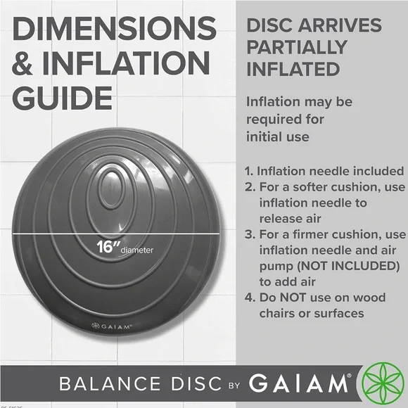 Gaiam Balance Disc - Picture 5 of 7